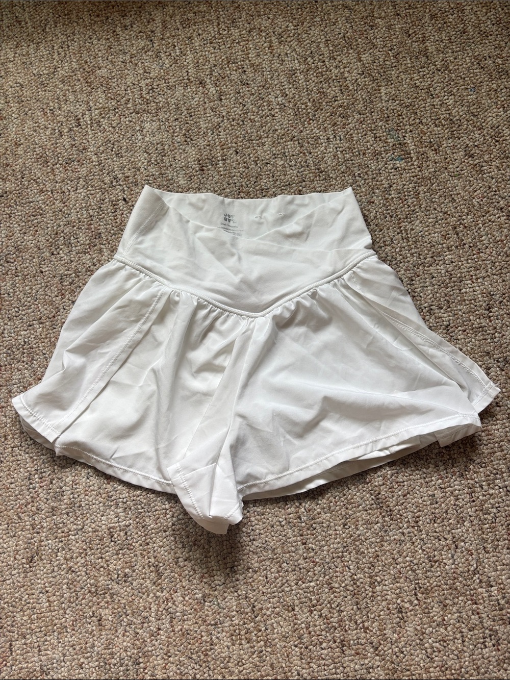 JoyLab White Flared Athletic Skort Shorts